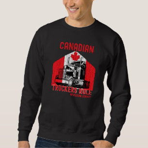 Sweatshirt Convoi pour la liberté de la réglementation des ca
