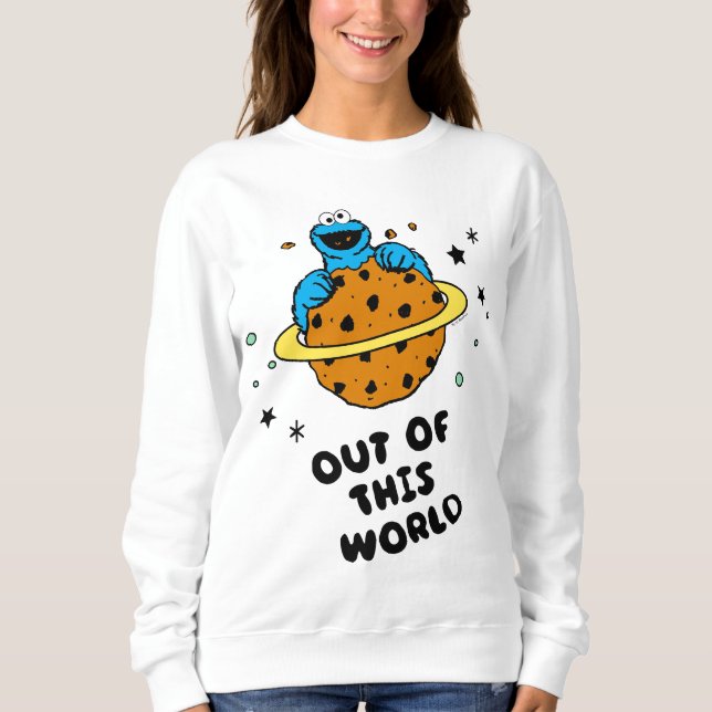 Sweatshirt Cookie Monster | Hors de ce monde (Devant)