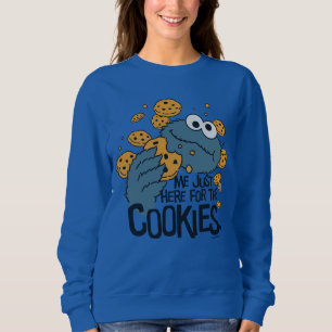 Sweatshirt Cookie Monster   Me Just Here pour les cookies