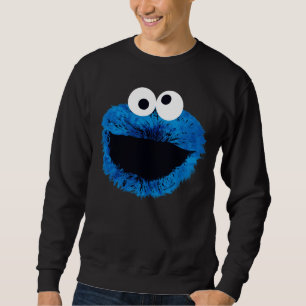 Sweatshirt Cookie Monster   Tendance de l'aquarelle