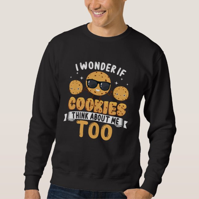 Sweatshirt Cookies  Baking Chocolate Cookie for Men Women Kid (Devant)