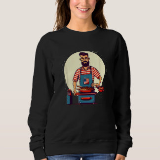 Sweatshirt Cookout Barbeque Grill for summery Days with Frien