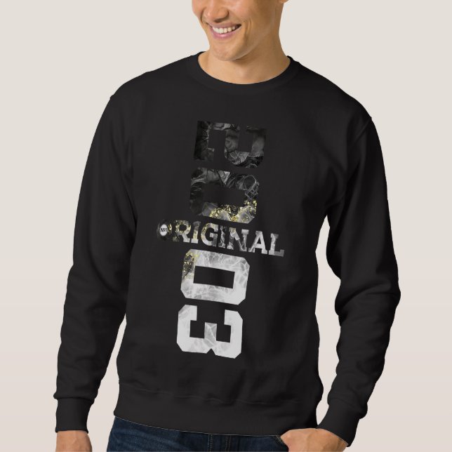 Sweatshirt Cool 19 ans Original 2003 19e anniversaire (Devant)