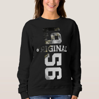 Sweatshirt Cool 66 ans Original 1956 66e anniversaire