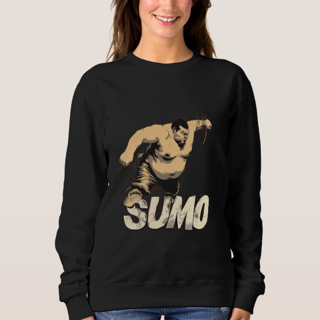 Sweatshirt Cool à la recherche de Sumo Costume pour garçons e (Devant)