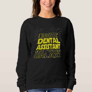 Sweatshirt Cool adjoint dentaire Galaxy Job
