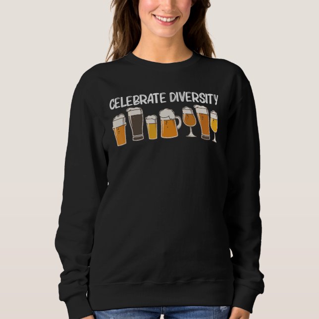 Sweatshirt Cool Beer For Men Women Brewery Craft Malted Liquo (Devant)