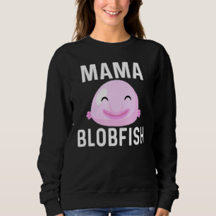 Sweatshirt Cool Blobfish Pour Femmes Maman Pêcheurs Poisson M