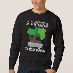 Sweatshirt Cool Bonsai Pour Hommes Femmes Arbre Plante Jardin