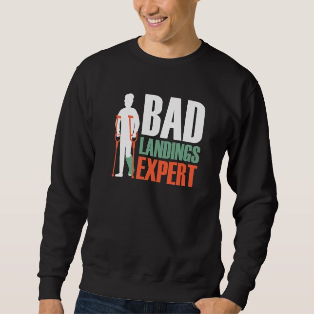 Sweatshirt Cool Broken Leg For Men Women Broken Foot Ankle Kn (Devant)
