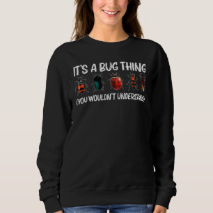 Sweatshirt Cool Bug Pour Hommes Femmes Chasseur De Bogue Anim