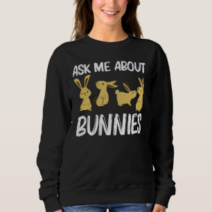 Sweatshirt Cool Bunny Art Pour Hommes Femmes Rabbit Jersey Wo