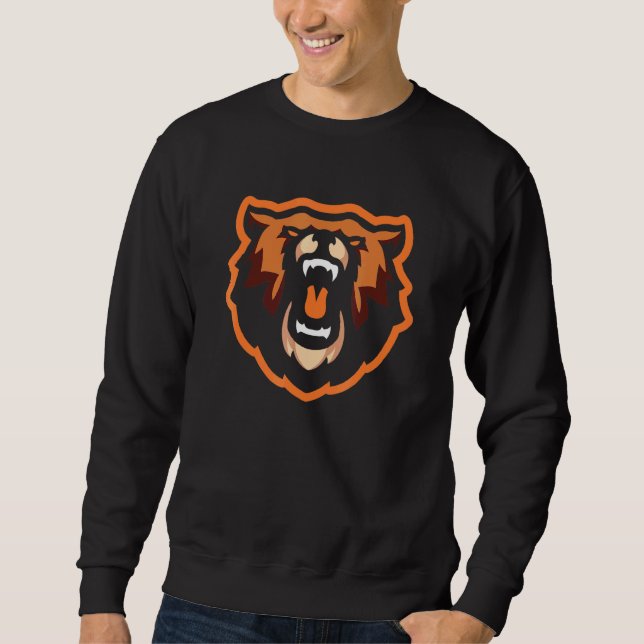 Sweatshirt Cool Comic Bear Animal Déclarations Gaphic génial  (Devant)