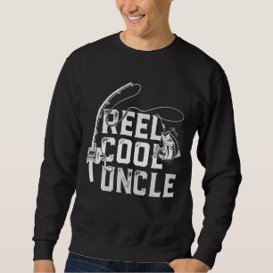 Sweatshirt Cool de bobine oncle Vintage drapeau Fête des père