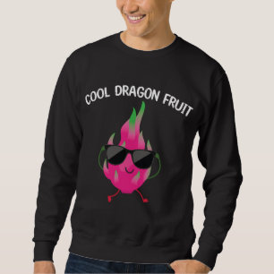 Sweatshirt Cool Dragon Fruit Avec Lunettes de soleil Vêtement