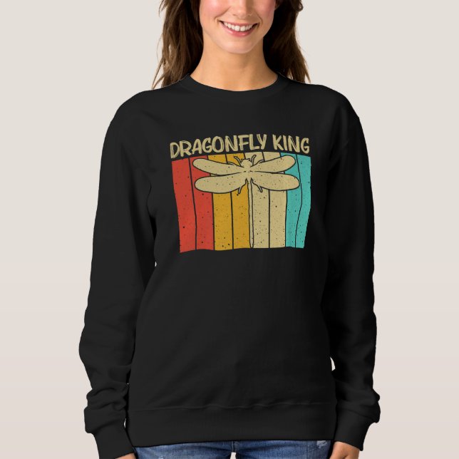 Sweatshirt Cool Dragonfly For Men Boys Entomology Insect (Devant)