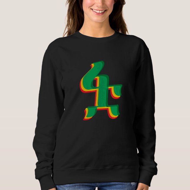Sweatshirt Cool en amharique Fuwa (Devant)