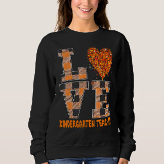 Sweatshirt Cool Fall Paraeducator Cute Fall Teacher Kinderart