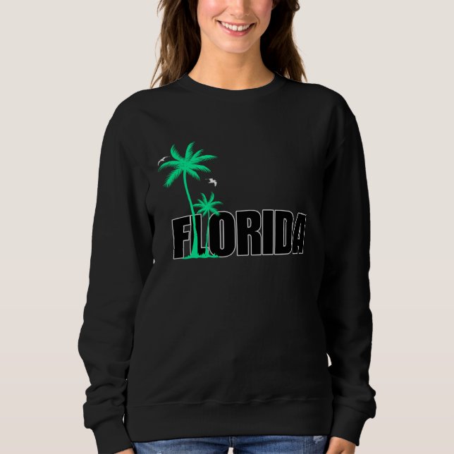 Sweatshirt Cool Florida Beach Vibes & Relaxing Scenery Of Flo (Devant)