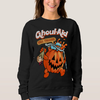 Sweatshirt Cool Ghoul Aid Citrouille de Ghoul Mignon Meme Hal