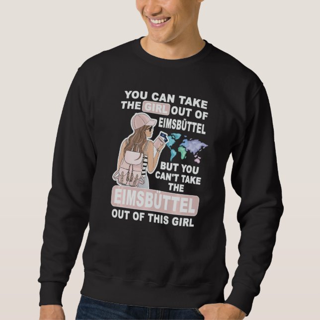 Sweatshirt Cool Girl from Eimsbüttel City Proud Eimsbüttel Gi (Devant)