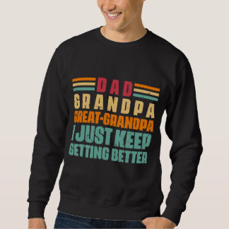 Sweatshirt Cool Grand grand-père mot art