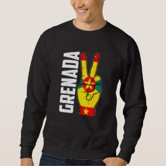 Sweatshirt Cool Grenada Flag Patriotic