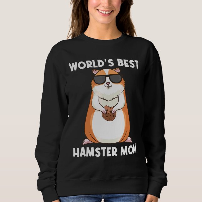 Sweatshirt Cool Hamster Pour Femmes Maman Syrien Dwarf Rodent (Devant)