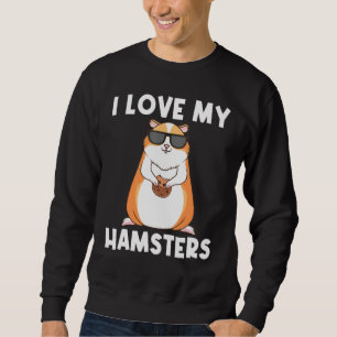 Sweatshirt Cool Hamster Pour Hommes Femmes Syrien Dwarf Roden