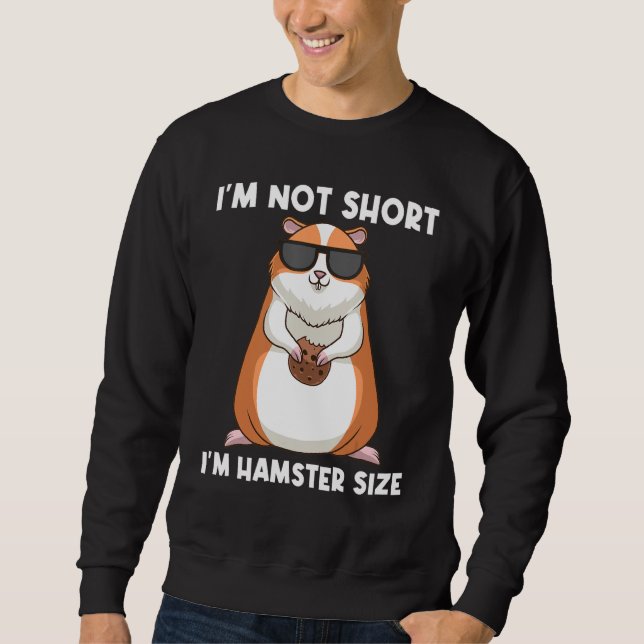 Sweatshirt Cool Hamster Pour Hommes Femmes Syrien Dwarf Roden (Devant)