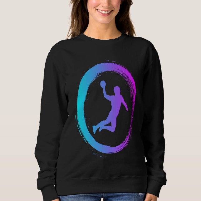Sweatshirt Cool Handball sports and hobby (Devant)