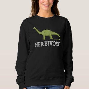Sweatshirt Cool Herbivore Dinosaur Végétarien Végétarien Styl