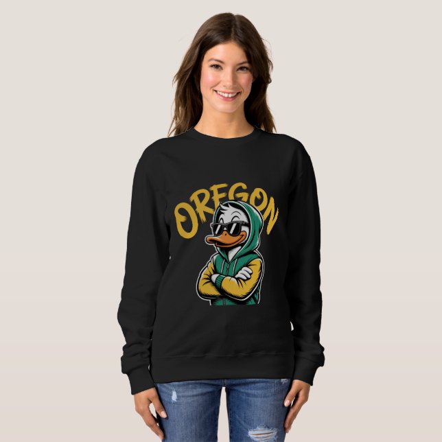 Sweatshirt Cool Hoodie & Sunglasses Mascot (Devant entier)