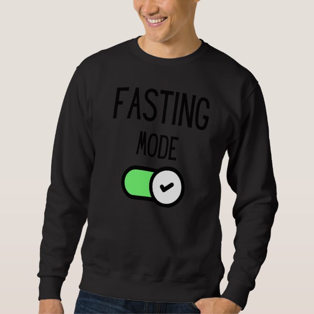 Sweatshirt Cool islamique jeûne Ramadan Karim Citation Jeûne  (Devant)