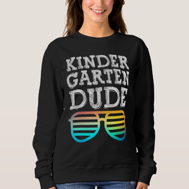 Sweatshirt Cool jardin d'enfants Dude amusants Enfants Lunett (Devant)