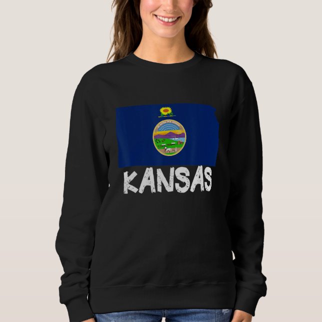 Sweatshirt Cool Kansas State (Devant)
