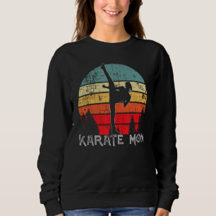Sweatshirt Cool Karate Maman Japanese martial art for mothers