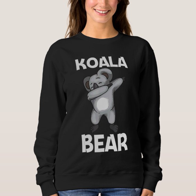 Sweatshirt Cool Koala Pour Hommes Femmes Dabbing Australian F (Devant)