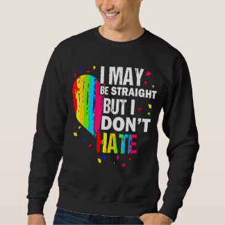 Sweatshirt Cool Lgbt Les Gay pride Je Suis Peut-Être Droit Ma