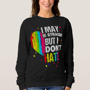 Sweatshirt Cool Lgbt Les Gay pride Je Suis Peut-Être Droit Ma