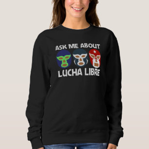 Sweatshirt Cool Lucha Libre pour hommes femmes Luchador mexic