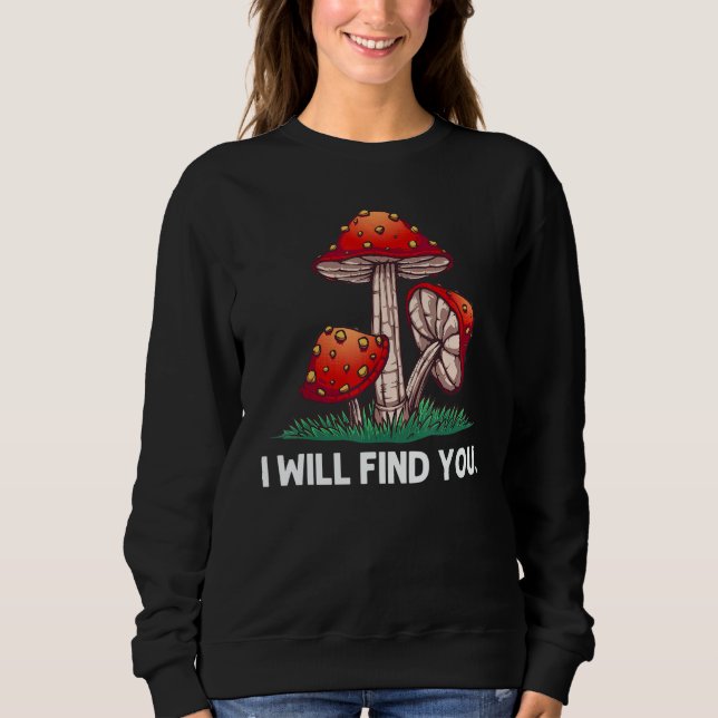 Sweatshirt Cool Mushroom For Men Women Morel Mushroom Mycolog (Devant)