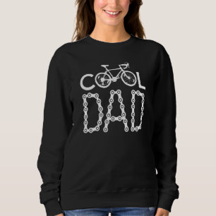 Sweatshirt Cool Papa Vélo Chaîne Vélo équitation Père Vieux G