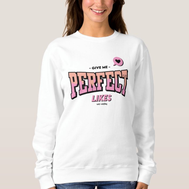 Sweatshirt cool Pour Filles (Devant)