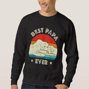 Sweatshirt Cool Retro Vintage significatif Meilleur Papa jama