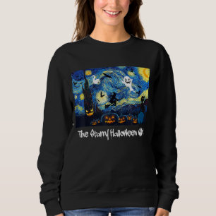 Sweatshirt Cool Sarcastique Vincent Van Gogh The Starry Hallo