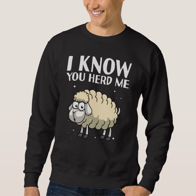 Sweatshirt Cool Sheep For Men Women Lamb Animal  Herd Farmer  (Devant)