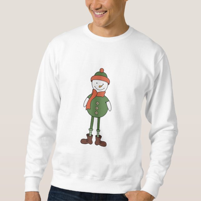 Sweatshirt Cool Snowman (Devant)