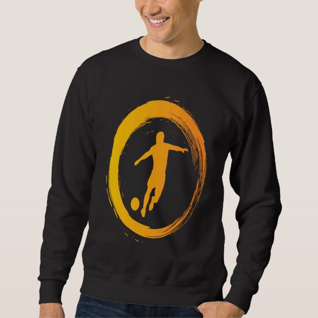Sweatshirt Cool soccer sports and hobby (Devant)