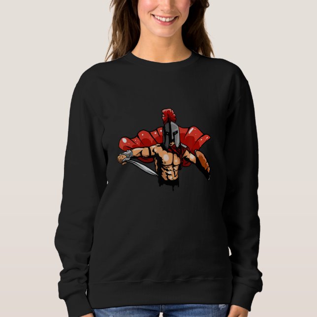 Sweatshirt Cool Spartan Fighter (Devant)